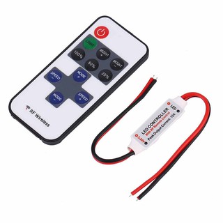  Bộ điều khiển ( Dimmer) Led Neon Không Dây [Bật/tắt, Tăng/giảm sáng, Chế độ nháy]