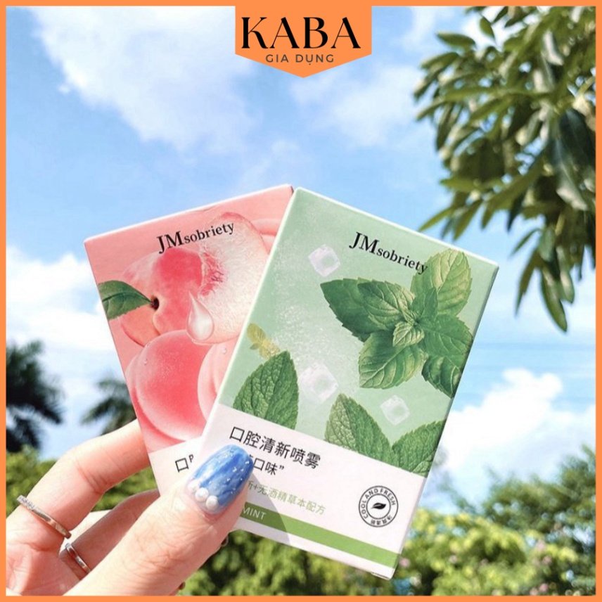 Xịt Thơm Miệng Vị Đào Thơm Mát KABA