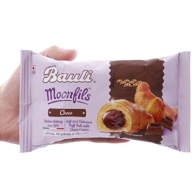 Bánh Bauli Moonfils vị kem Socola 45g Croissant