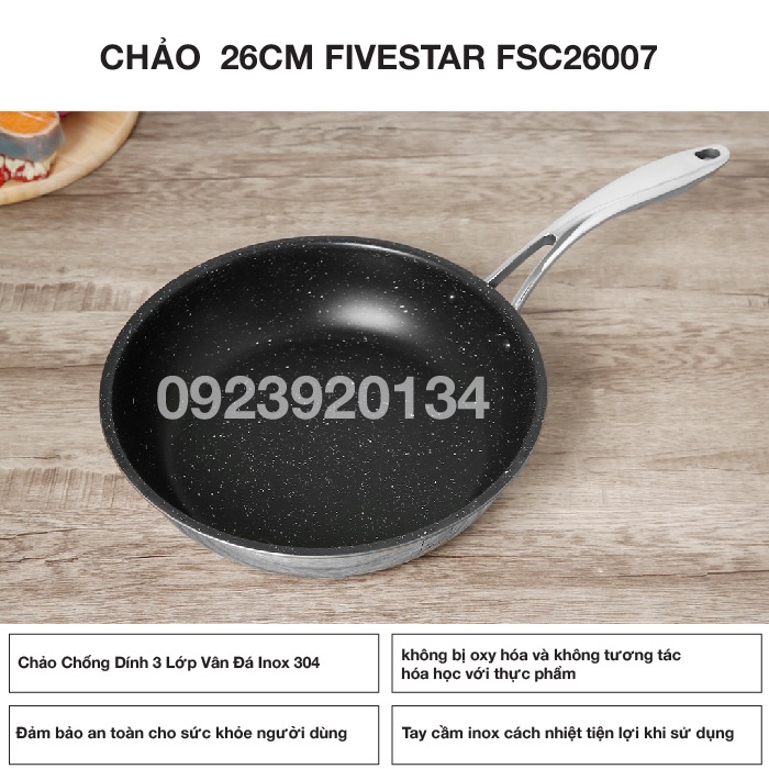 Chảo 26CM Fivestar FSC26007