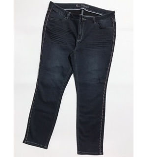 Sale- Quần jean kẻ sọc big size