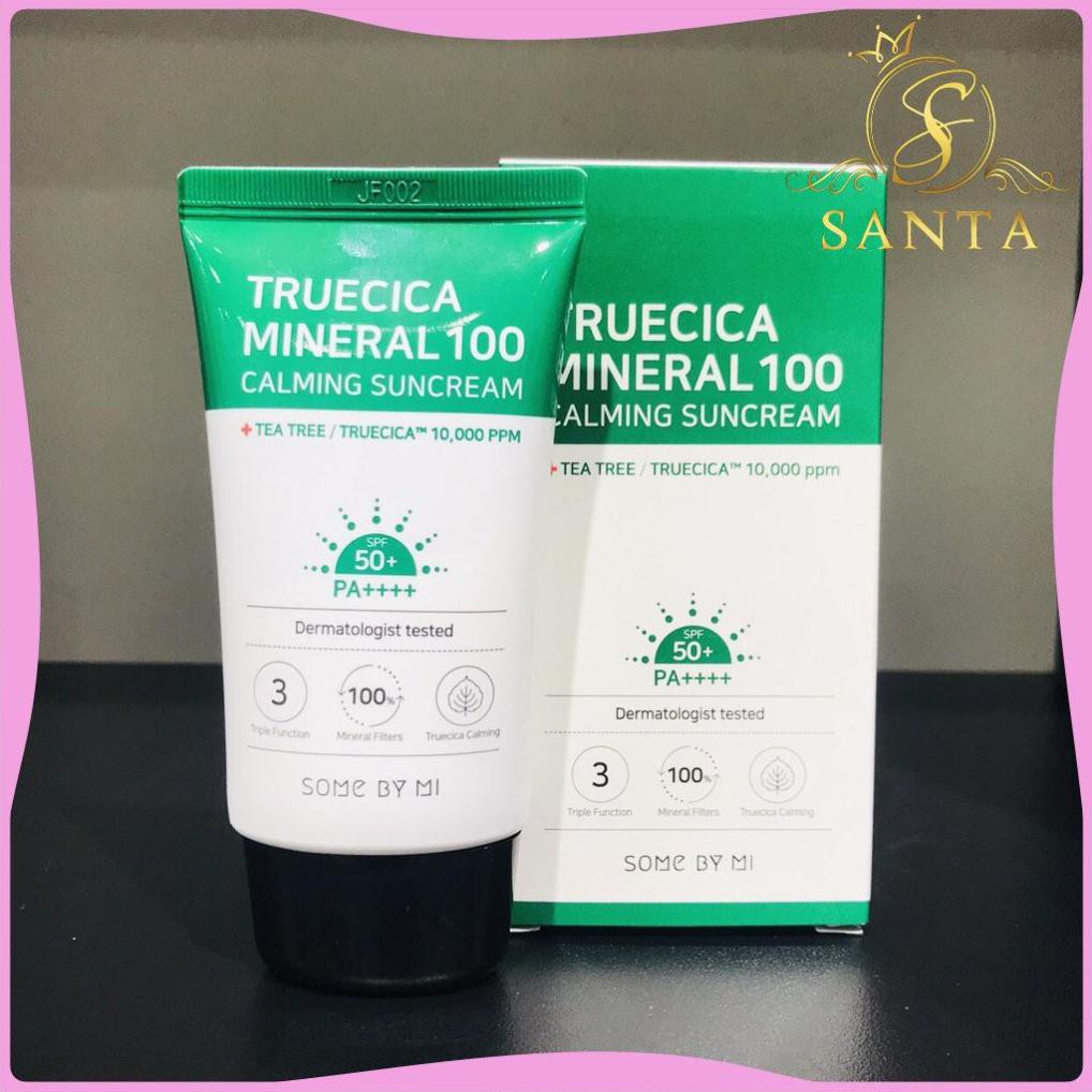 [CHÍNH HÃNG] Kem chống nắng Some By Mi Truecica Mineral 100 Calming Suncream SPF 50+ PA++++