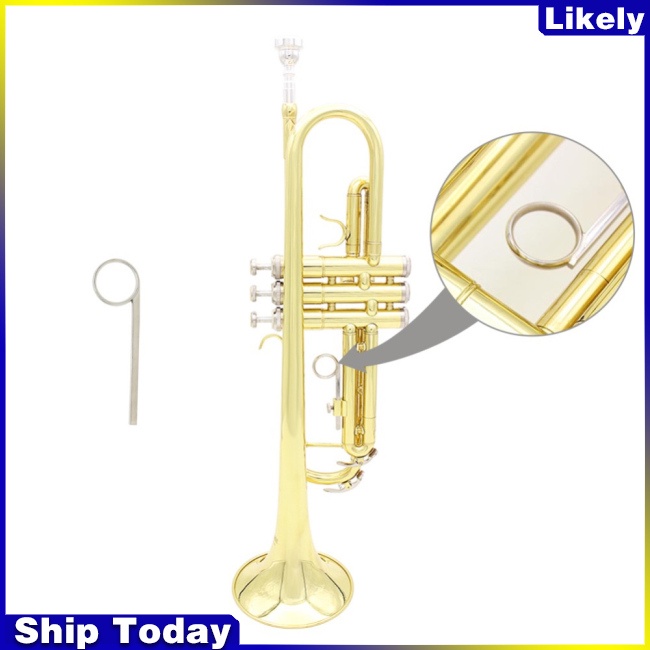 Phụ Kiện Vòng Trượt Kèn Trumpet Mạ Niken 86mm 3rd Chuyên Dụng
