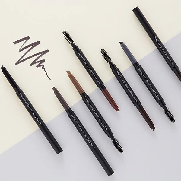 Chì kẻ mày Innisfree Auto Eyebrow Pencil mẫu mới