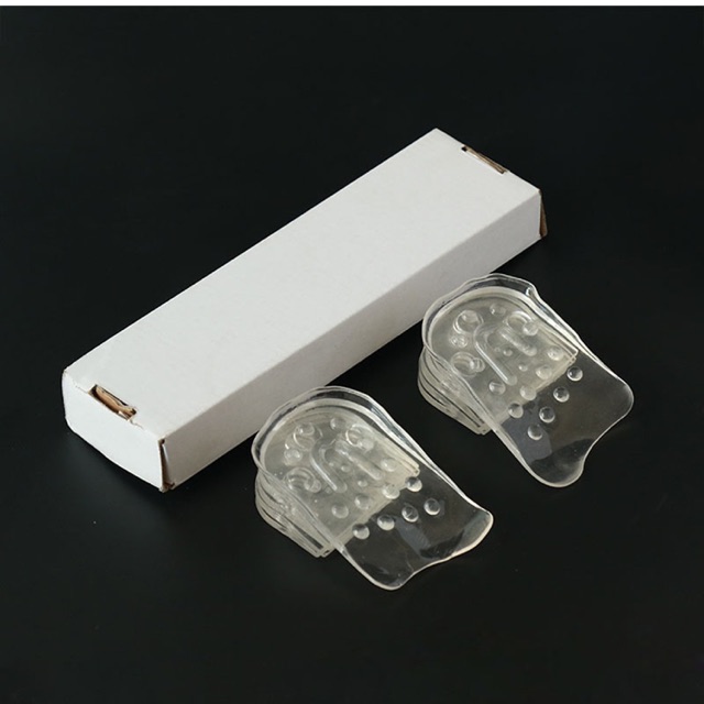 Lót tăng chiều cao silicon trong suốt( dùng phù hợp cho giày lười, giày da nam, giày thể thao) Điều chỉnh độcao từ 1,5-5