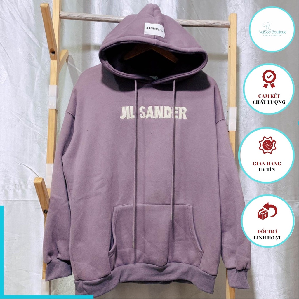 Áo hoodie form rộng nam nữ có mũ trùm, chất nỉ bông dày mịn HD01, dùng làm áo cặp, áo đôi rất hợp luôn ạ