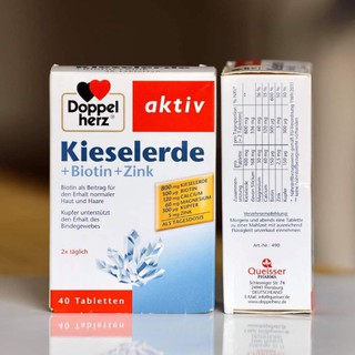 Bill kèm Kieselerde zink hàng Đức