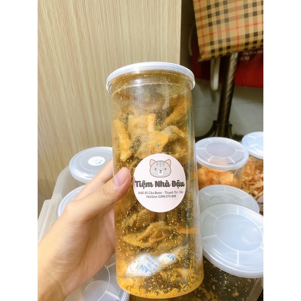 Da cá trứng muối giòn rụm - Đồ ăn vặt giá rẻ Hà Nội | BigBuy360 - bigbuy360.vn