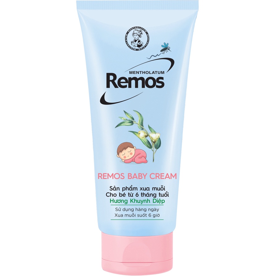 Kem chống muỗi Remos Baby 70g - Hương khuynh diệp