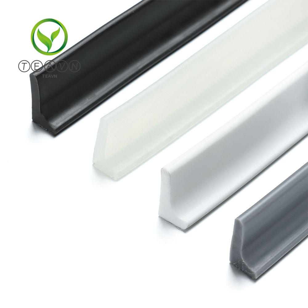 Ron chắn nước chống trượt silicon tạo hàng rào ngăn cách khô và ướt dùng trong phòng tắm vòi hoa sen nhiều màu tùy chọn