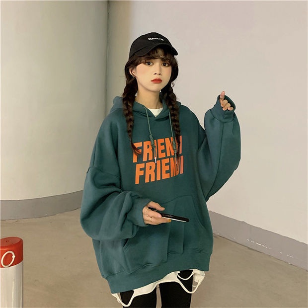 Áo Hoodie Nữ áo hoodie form rộng [FREESHIP] Áo hoodie nỉ bông áo hoodie FRIENDI áo hoodie nam nữ 2021 | BigBuy360 - bigbuy360.vn