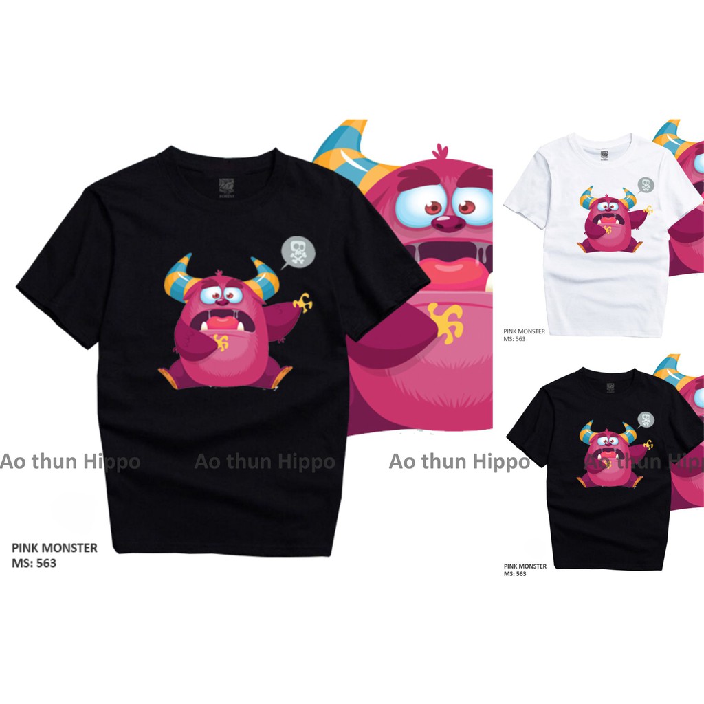 Áo thun - Pink Monster 563 (d)