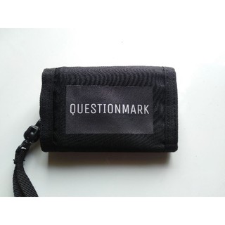 Short Wallet basic ví ngắn đeo cổ mini màu đen 'local brand'