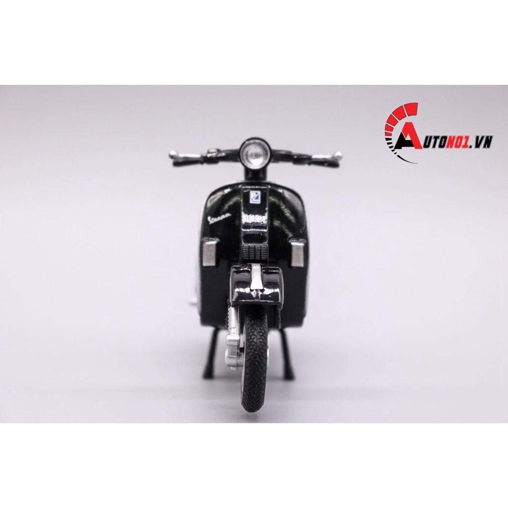 MÔ HÌNH XE VESPA PX 2016 BLACK 1:18 WELLY 7171A