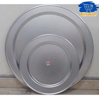 Mâm nhôm cỡ đại 53cm 32cm 60cm to tròn các cỡ hàng loại 1 đồ dùng phòng bếp để ăn cơm, cỗ, tiệc, lẩu