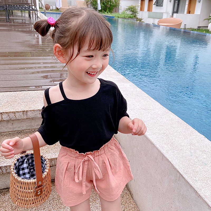 Áo Thun Ngắn Tay Trễ Vai Thiết Kế Mới