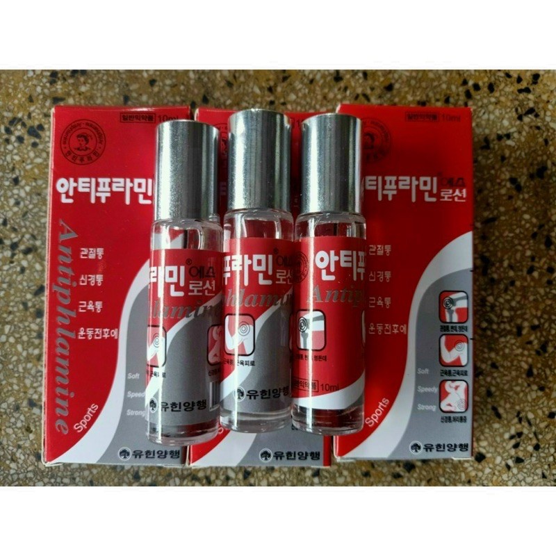 Dầu Lăn xoa bóp Hàn Quốc 10ml - Dầu Nóng Hàn Quốc