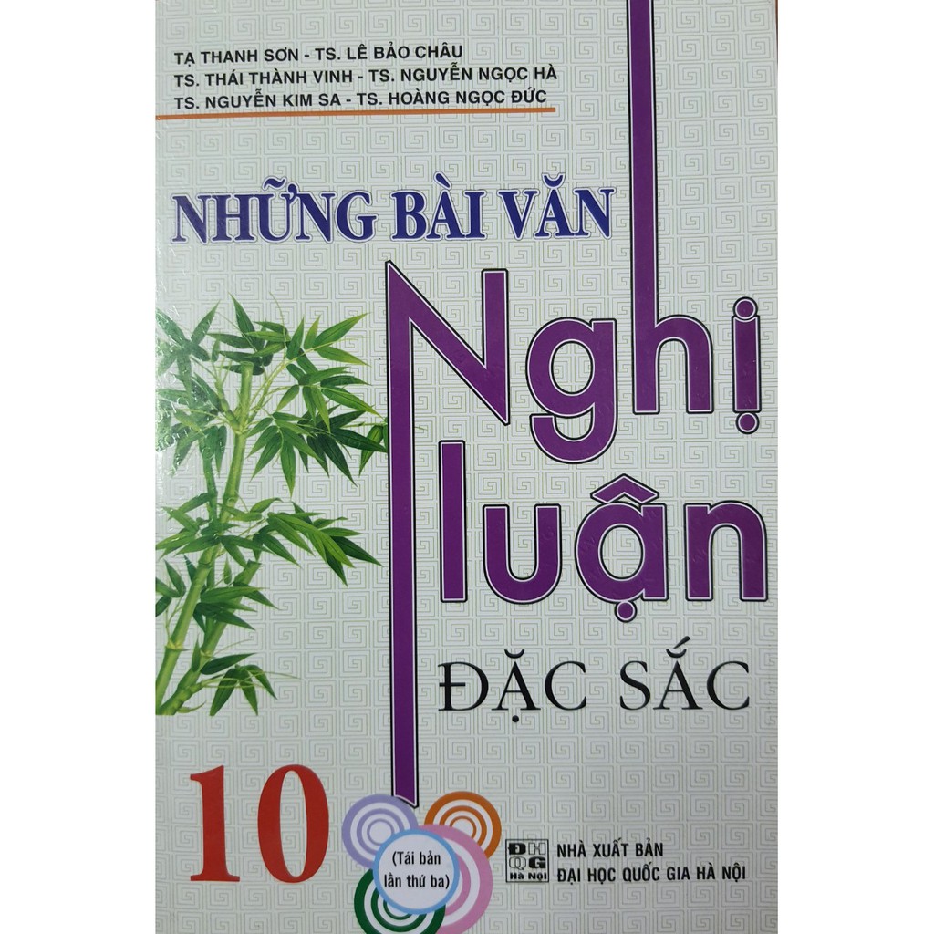 Sách - Những bài văn nghị luận đặc sắc 10