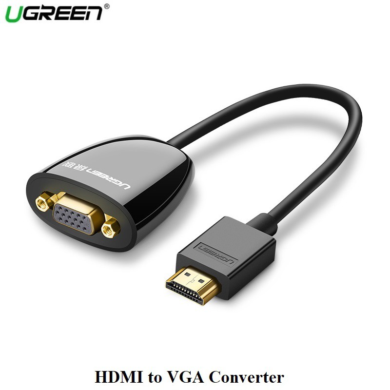 Cáp Chuyển HDMI To VGA - UGREEN 40253 - CHÍNH HÃNG