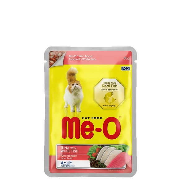 Pate mèo Me-O 80g hàng nhập khẩu Thái Lan đủ vị