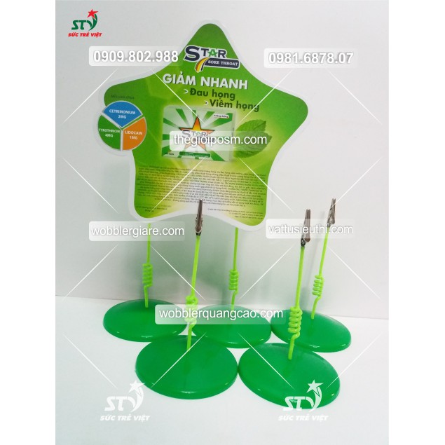 Chân đế quảng cáo để bàn