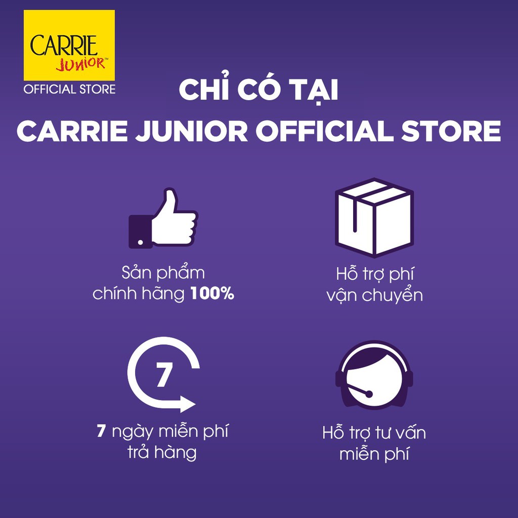 [Mã MKBBDCJ5 giảm 8% đơn 150k] [GIFT] Khăn Giấy Ướt Carrie Junior Funtime Smoothie Berries 80 tờ/ gói