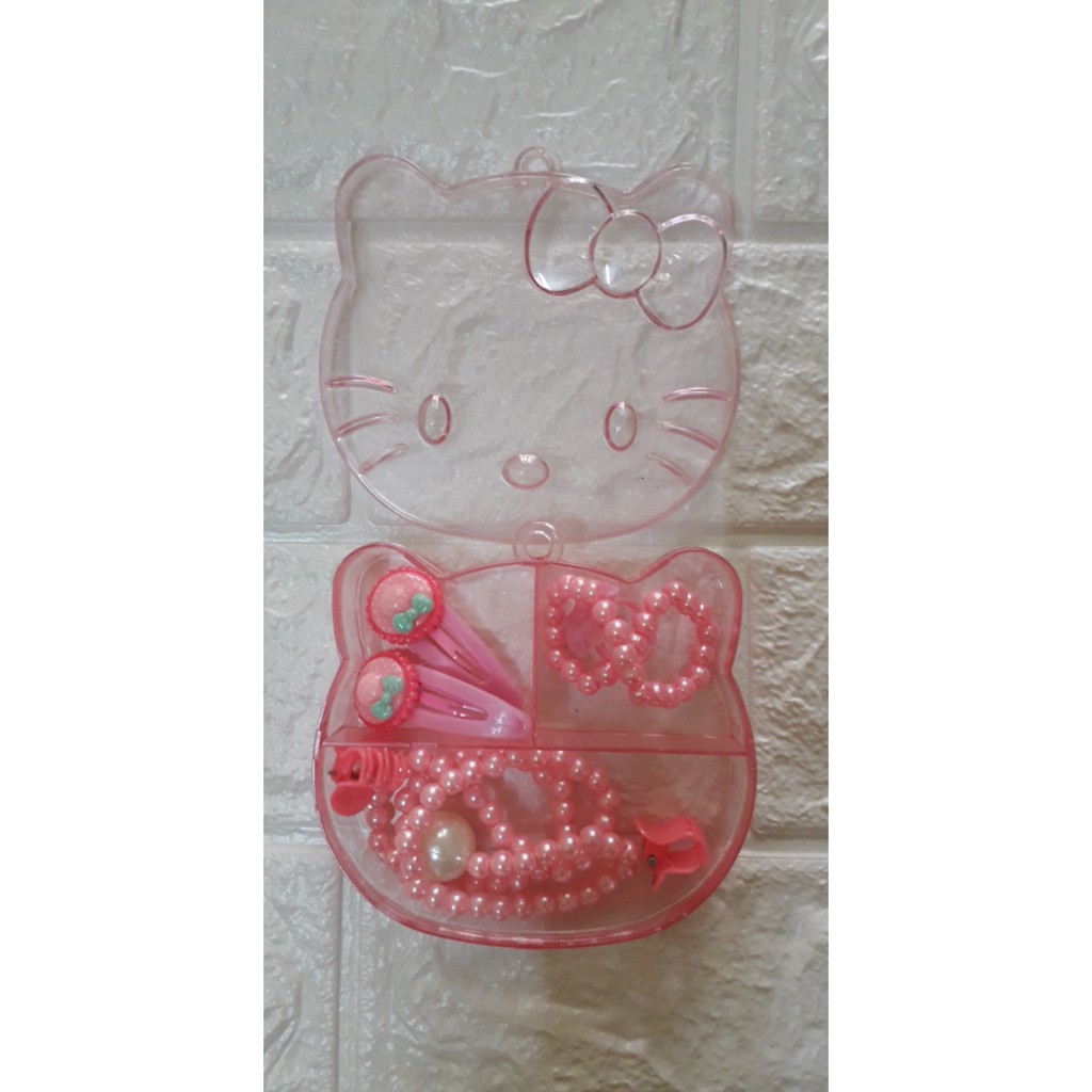 Hộp phụ kiện cho bé hello kitty siêu xinh