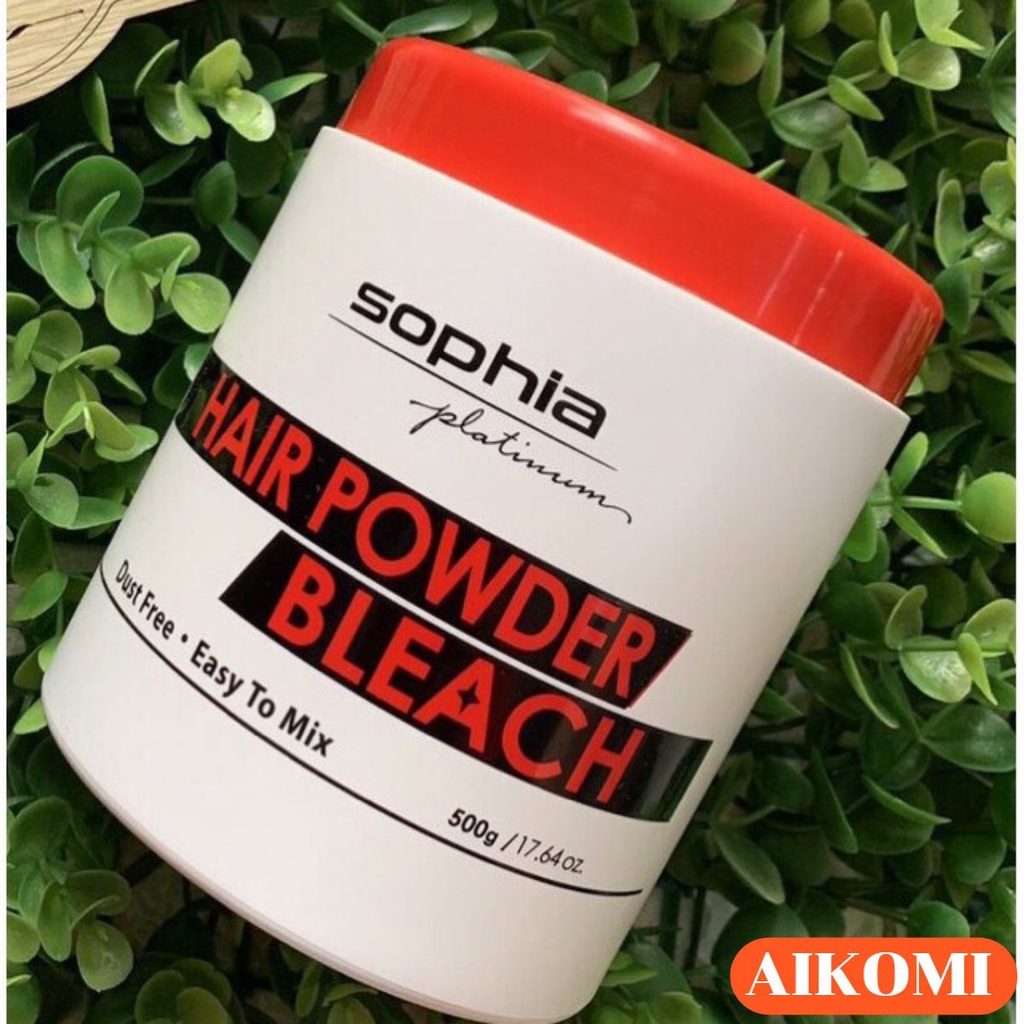 Bột rửa màu tóc nhuộm Sophia Platinum Hair Powder Bleach 500g Hàn Quốc chính hãng