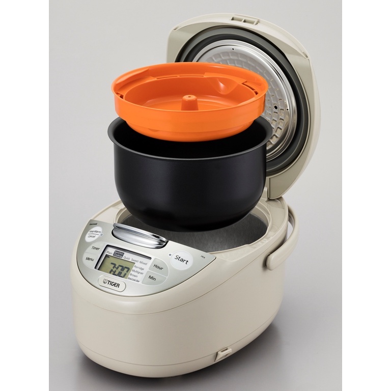 Nồi cơm điện tử Tiger 4 trong 1 JAX-S18W  TẶNG 1 NỒI INOX POONGNYUN LCPT-24C