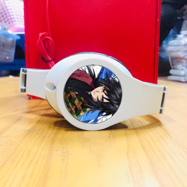 Tai nghe heatphone thủy trụ tomioka giyuu kimetsu no Yaiba mẫu ngẫu nhiên