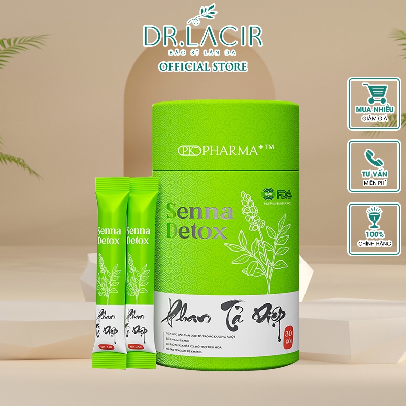 Phan Tả Diệp senna detox Thải độc ruột Dr.Lacir DR47