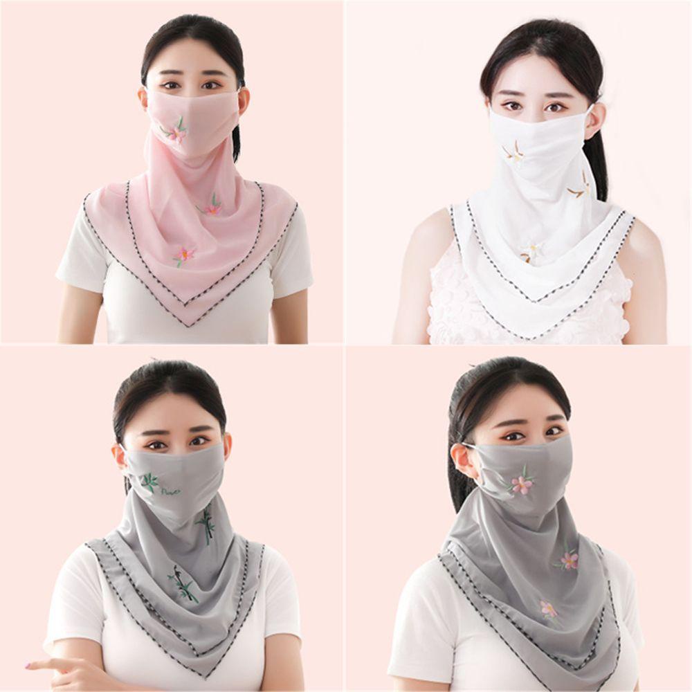 Khăn Choàng Cổ Che Phủ Cổ Chống Nắng Và Tia UV Thoải Mái Giặt Được Dành Cho Bạn Nữ