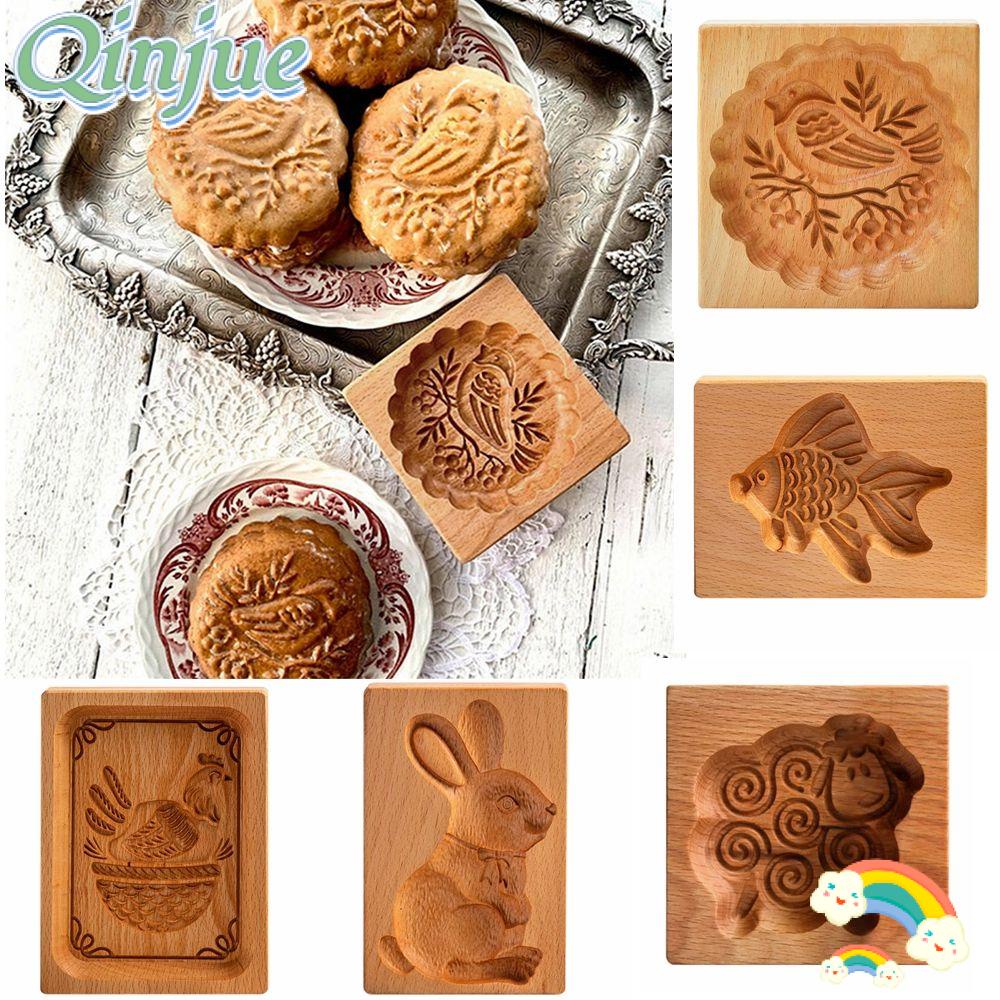 Khuôn Làm Bánh Trung Thu Bằng Gỗ Chất Lượng Cao