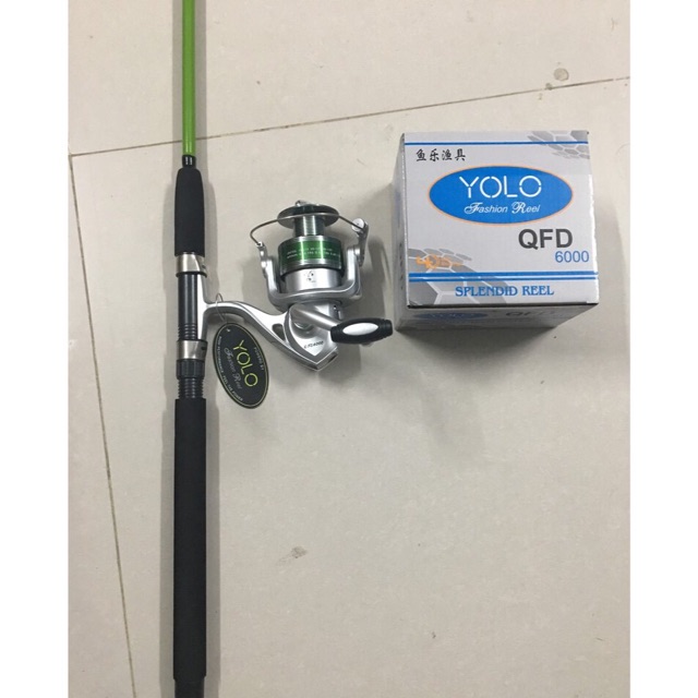 Combo cần lure đặc và máy 6000