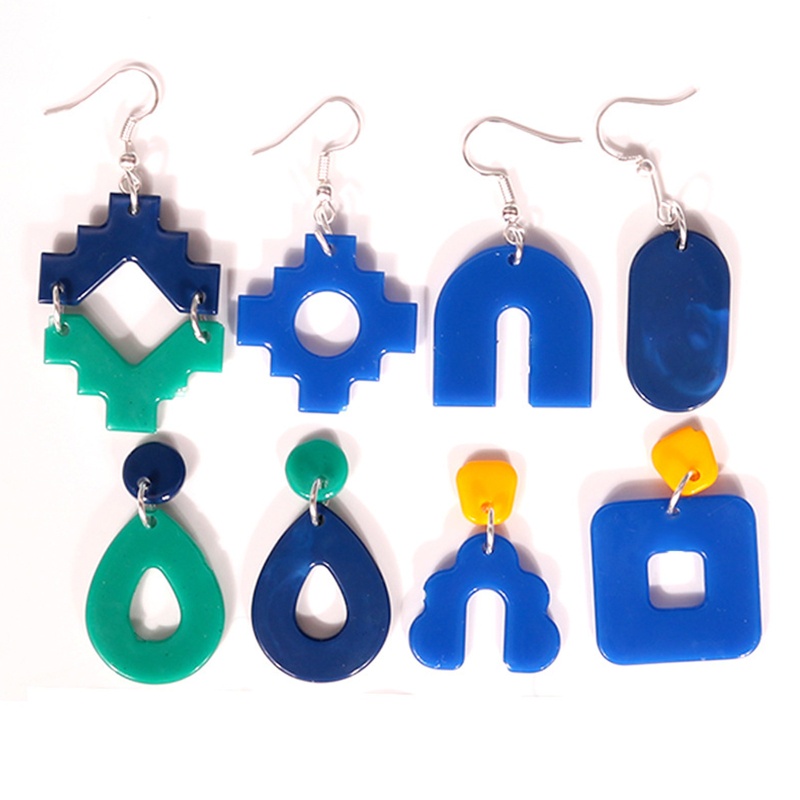 Khuôn Silicon Làm Mặt Trang Sức Bông Tai DIY Cho Nữ