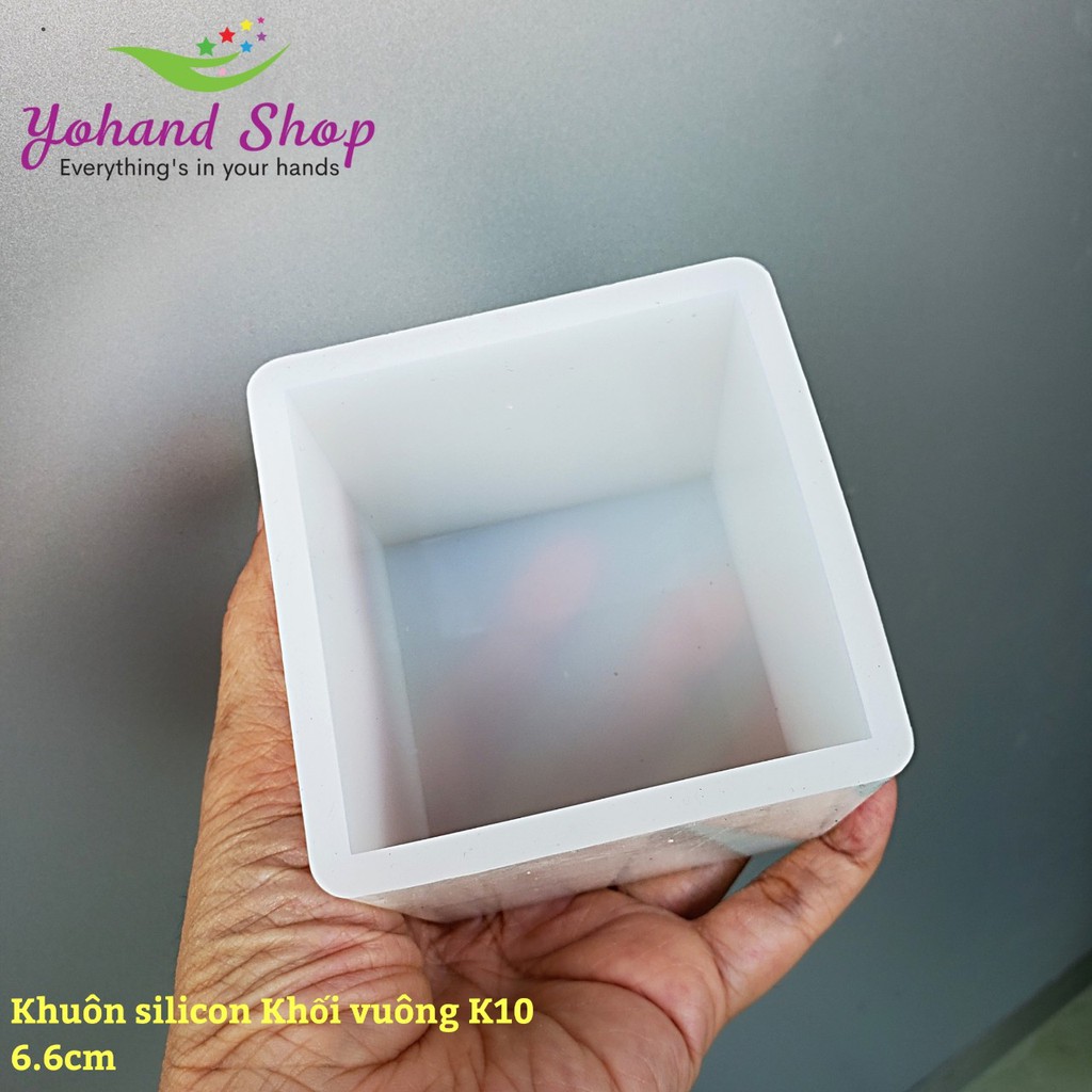 Khuôn silicon resin - khối vuông