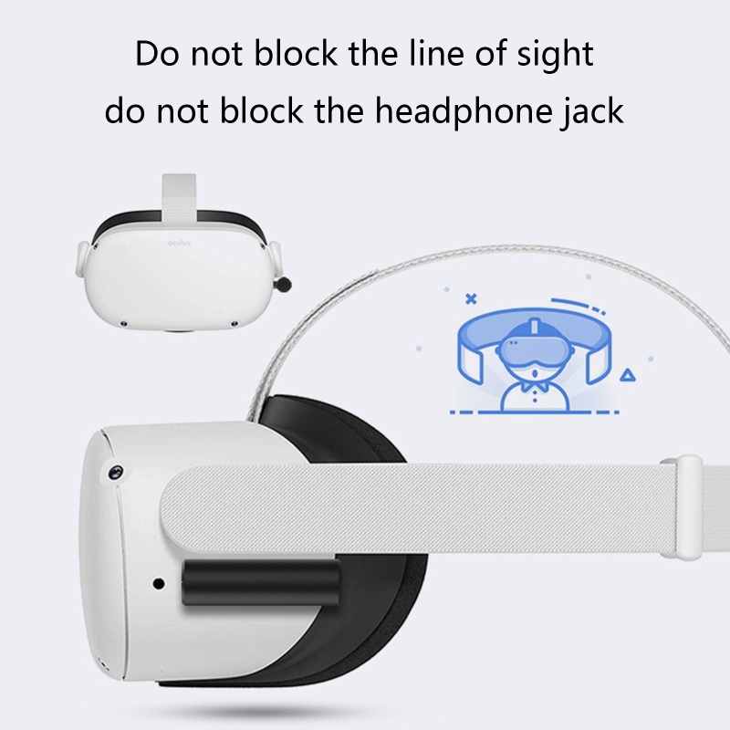 Đế sạc đứng màu trắng để bàn cho Oculus Quest 2 tiết kiệm không gian
