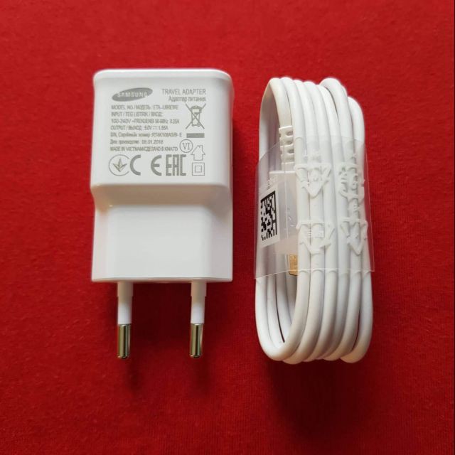 [SALES TRONG 3 NGÀY] Bộ Sạc Samsung A6, A6+, A7 (2018) Chính Hãng SSVN New 100% | BigBuy360 - bigbuy360.vn