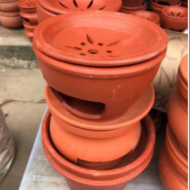 BẾP ĐẤT NUNG XÔNG BỒ KẾT GỐM BÁT TRÀNG CAO CẤP