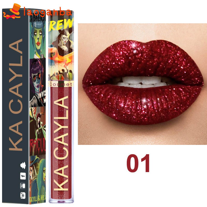 [Hàng mới về] 1 Son kem ánh kim kháng nước lâu trôi nhiều màu sắc độc đáo | BigBuy360 - bigbuy360.vn