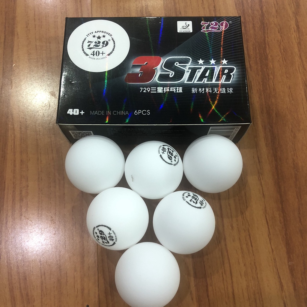 Hộp Quả Bóng Bàn 729 Classic 40+ Chính Hãng - Tiêu Chuẩn Thi Đấu