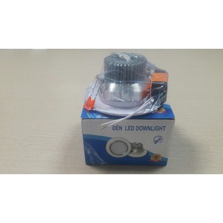 Đèn âm trần D90/7W/ 3 mầu. Com bo 10 cái
