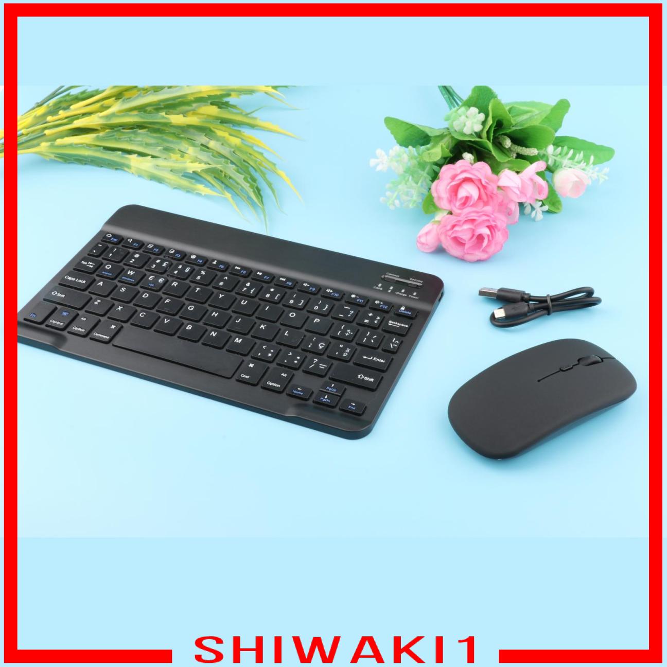 Bàn Phím Bluetooth Và Chuột 78 Phím Shiwaki1 Chuyên Dụng Cho Laptop