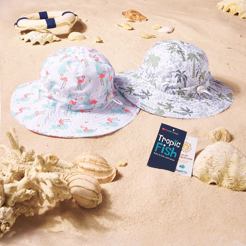 Nón bơi rộng vành cho bé gái TropicFish - Moana Bucket Swim Hat TropicFish