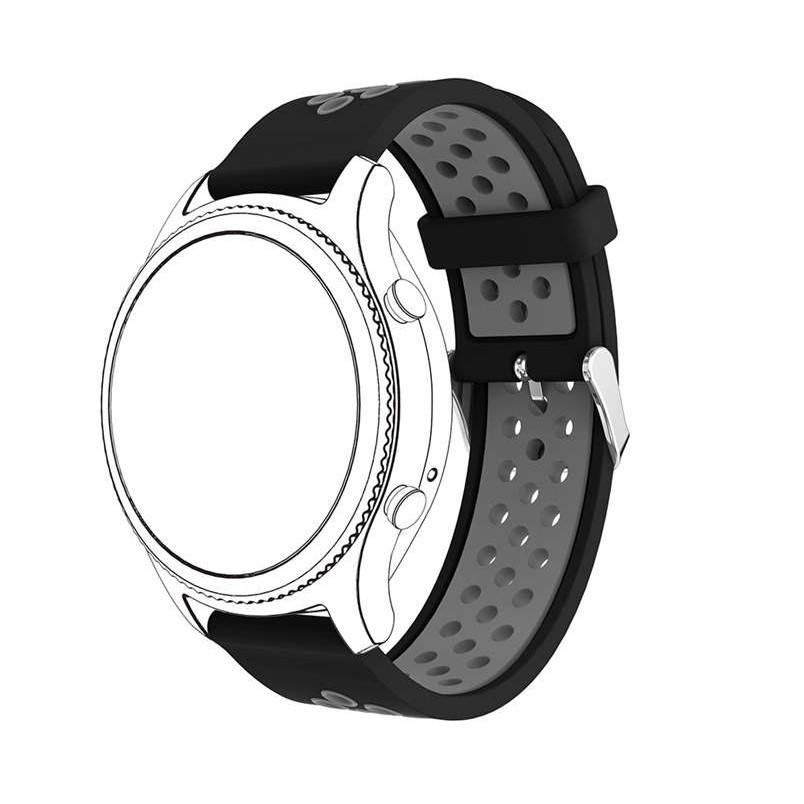 Dây đeo đồng hồ thể thao bằng silicone 22MM cho Samsung Gear S3 Frontier / S3 Classic