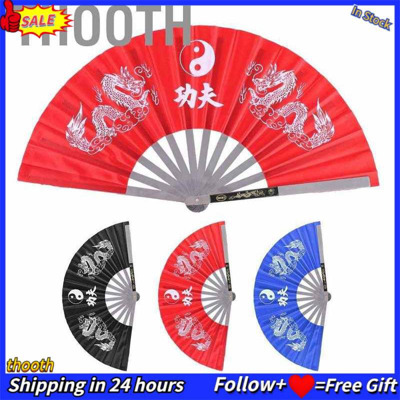 Quạt xếp phong cách thái cực quyền Trung Hoa độc đáo