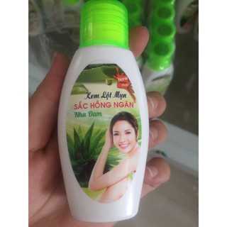 Gel lột mụn cám Sắc Hồng Ngân (trắng nha đam, đen than hoạt tính) 60g