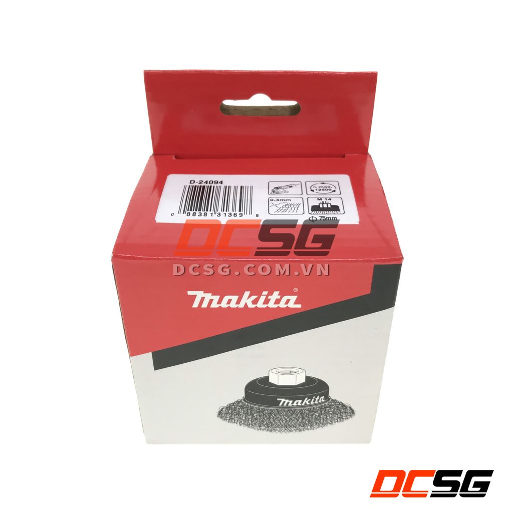 Chén cước đánh gỉ cho máy mài 125mm Makita D-24094 | DCSG