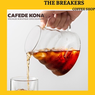 Cafede Kona Coffee Server [Bình Đựng Cà Phê Thủy Tinh Nắp Thủy Tinh Cafede Kona]
