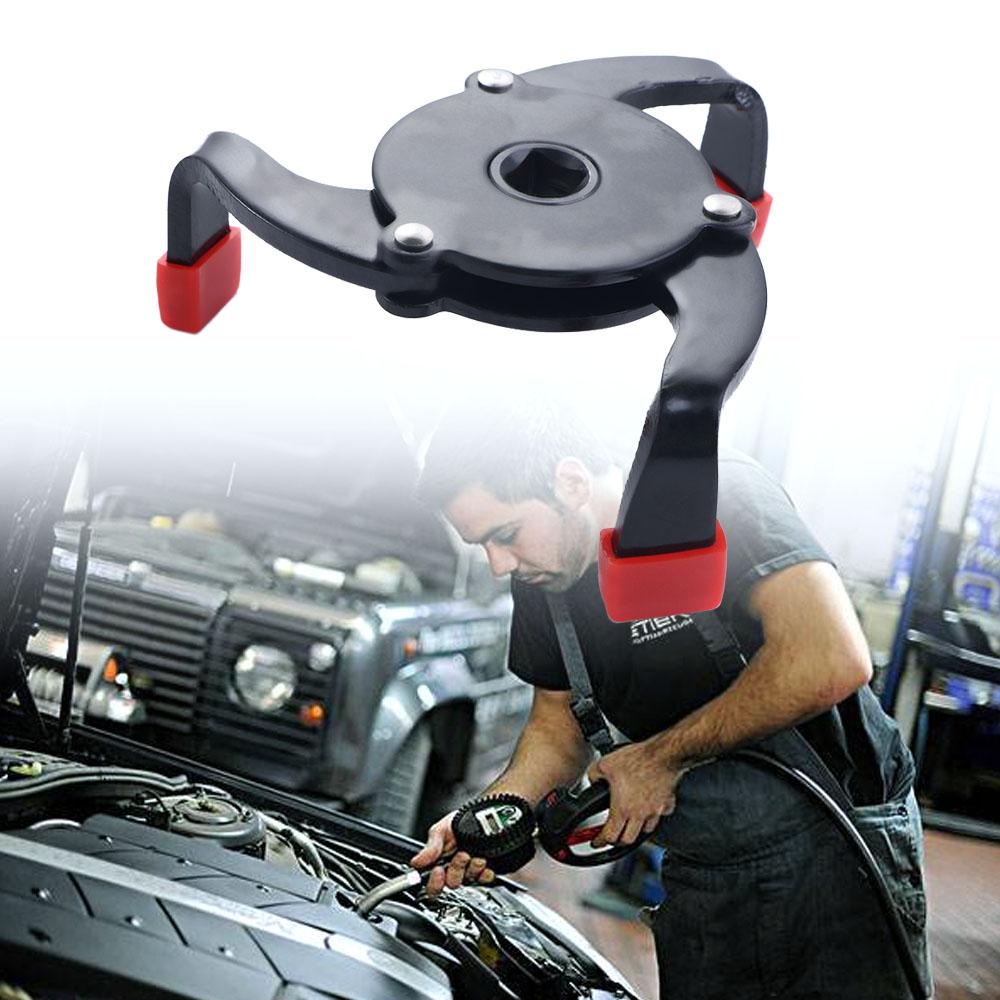Cờ Lê Vặn Bộ Lọc Dầu 3 Hàm 58-100mm Tùy Chỉnh Tiện Dụng Cho Xe Hơi